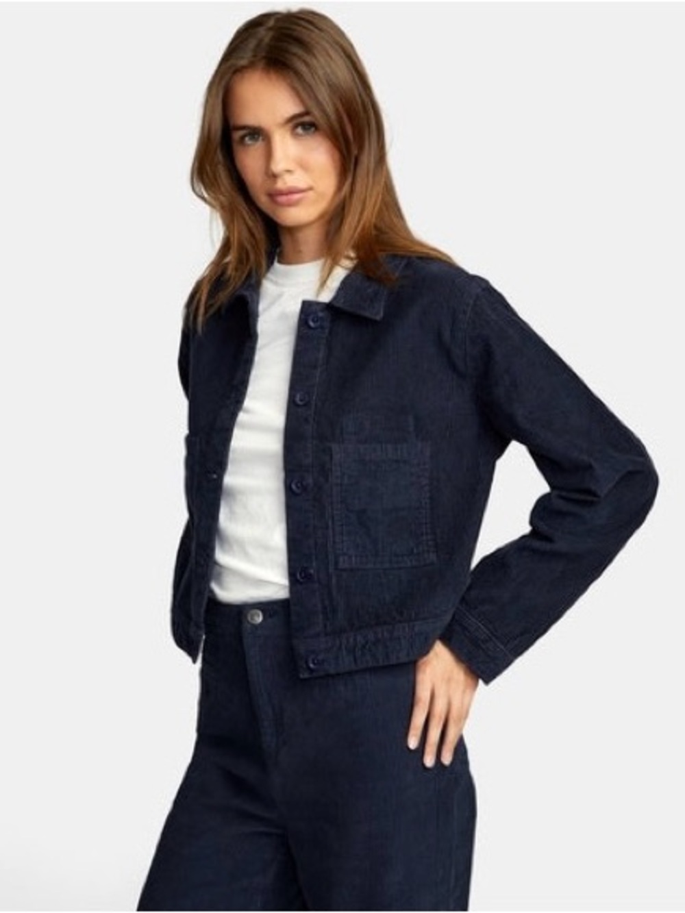 RVCA Jaded Shacket Corduroy Jacket - Picture 4 of 7